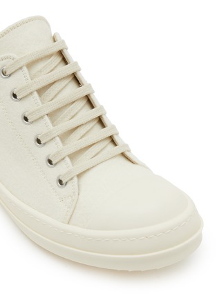 Detail View - Click To Enlarge - RICK OWENS  - Phlegethon Leather Women's Sneakers