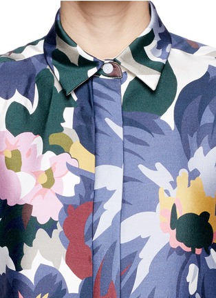 Detail View - Click To Enlarge - MS MIN - Floral print shirt