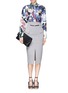 Figure View - Click To Enlarge - MS MIN - Floral print shirt