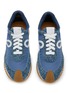 Detail View - Click To Enlarge - LOEWE - Flow Low Top Brushed Suede Sneakers