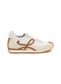 Main View - Click To Enlarge - LOEWE - Flow Brushed Suede Women's Sneakers