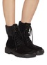 Figure View - Click To Enlarge - LOEWE - Sierra Suede Combat Boot