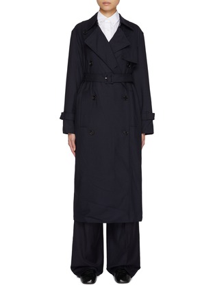 Main View - Click To Enlarge - THEORY - Belted Trench Coat