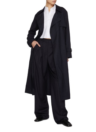 Figure View - Click To Enlarge - THEORY - Belted Trench Coat