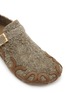 Detail View - Click To Enlarge - LOEWE - Rise Buckle Slip On Brushed Suede Loafers