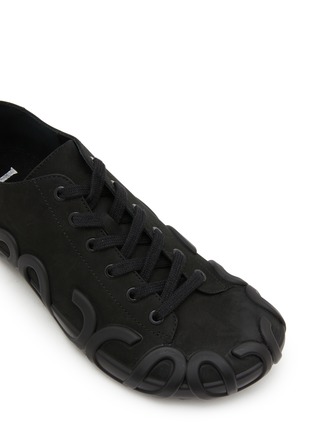 Detail View - Click To Enlarge - LOEWE - Rise Leather Lace Up Sneakers