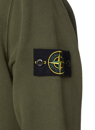  - STONE ISLAND - Garment Dyed Cotton Hoodie