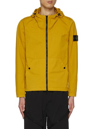 Main View - Click To Enlarge - STONE ISLAND - SUPIMA® Garment Dyed Overshirt