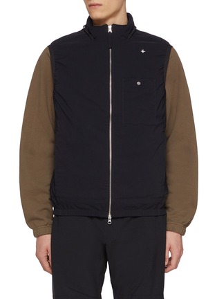 Main View - Click To Enlarge - STONE ISLAND - Stellina Zip Up Wool Vest