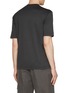 Back View - Click To Enlarge - STONE ISLAND - Mercerised Cotton T-Shirt