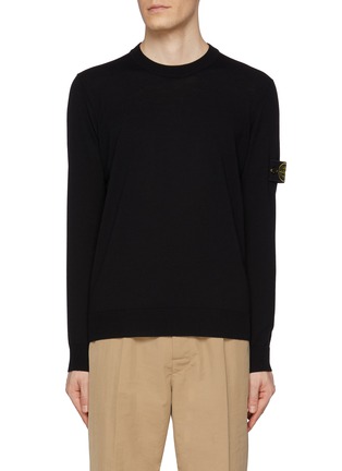 Main View - Click To Enlarge - STONE ISLAND - Virgin Wool Sweater