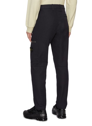 Back View - Click To Enlarge - STONE ISLAND - Tapered Leg Drill Pants