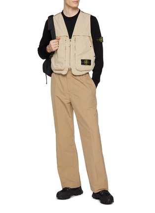 Figure View - Click To Enlarge - STONE ISLAND - Zipped Vest