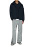 Figure View - Click To Enlarge - STONE ISLAND - Garment Dyed Cotton Fleece Sweatshirt