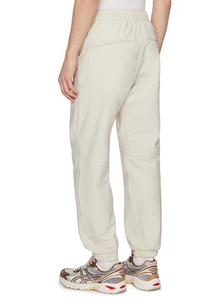 Back View - Click To Enlarge - STONE ISLAND - Stellina Bi-Stretch Wool Nylon Oxford Pants