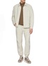 Figure View - Click To Enlarge - STONE ISLAND - Stellina Bi-Stretch Wool Nylon Oxford Pants