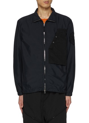 Main View - Click To Enlarge - STONE ISLAND - Zipped Overshirt