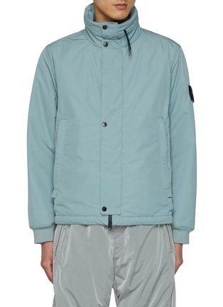 Main View - Click To Enlarge - STONE ISLAND - Hooded High Neck Jacket