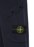  - STONE ISLAND - Dyed Effect Cotton Fleece Sweatpants