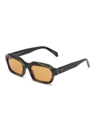 Main View - Click To Enlarge - SUPER - Boletus Rectangle Acetate Sunglasses
