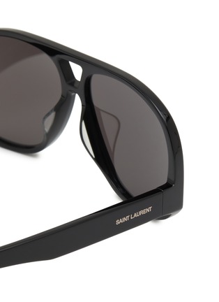 Detail View - Click To Enlarge - SAINT LAURENT - Solace Acetate Aviator Sunglasses