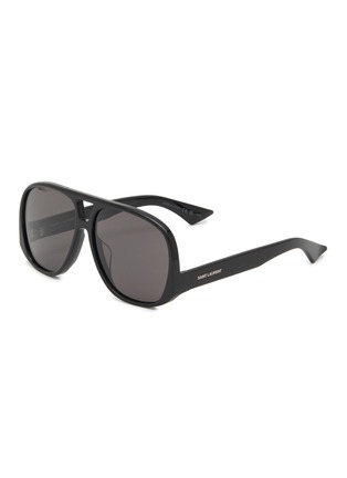 Main View - Click To Enlarge - SAINT LAURENT - Solace Acetate Aviator Sunglasses