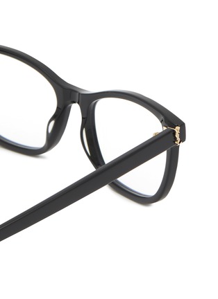 Detail View - Click To Enlarge - SAINT LAURENT - Acetate Round Optical Glasses