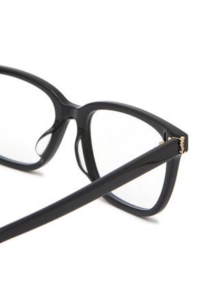 Detail View - Click To Enlarge - SAINT LAURENT - Acetate Round Optical Glasses