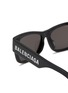 Detail View - Click To Enlarge - BALENCIAGA - Acetate Square Frame Sunglasses