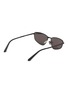 Figure View - Click To Enlarge - BALENCIAGA - Metal Aviator Sunglasses