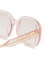 Detail View - Click To Enlarge - GUCCI - Acetate Square Sunglasses