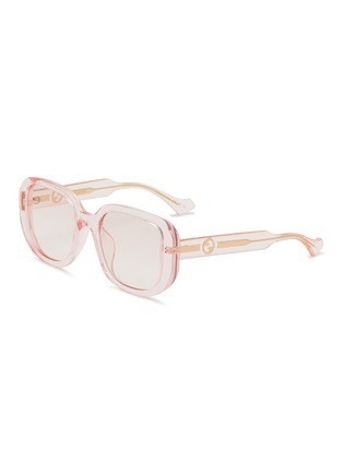 Main View - Click To Enlarge - GUCCI - Acetate Square Sunglasses