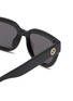 Detail View - Click To Enlarge - GUCCI - Acetate Cat Eye Sunglasses