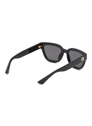 Figure View - Click To Enlarge - GUCCI - Acetate Cat Eye Sunglasses