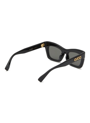 Figure View - Click To Enlarge - GUCCI - Acetate Rectangle Sunglasses