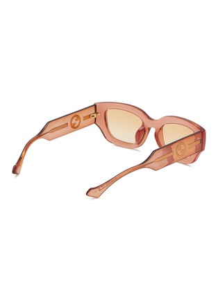 Figure View - Click To Enlarge - GUCCI - Acetate Square Sunglasses