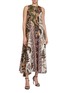 Figure View - Click To Enlarge - BIYAN - Printed Silk Dress