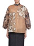 Main View - Click To Enlarge - BIYAN - Balloon Sleeve Printed Silk Blouse
