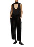 Figure View - Click To Enlarge - BIYAN - Straight Leg Velvet Pants