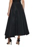 Back View - Click To Enlarge - BIYAN - Flared Asymmetrical Taffeta Maxi Skirt