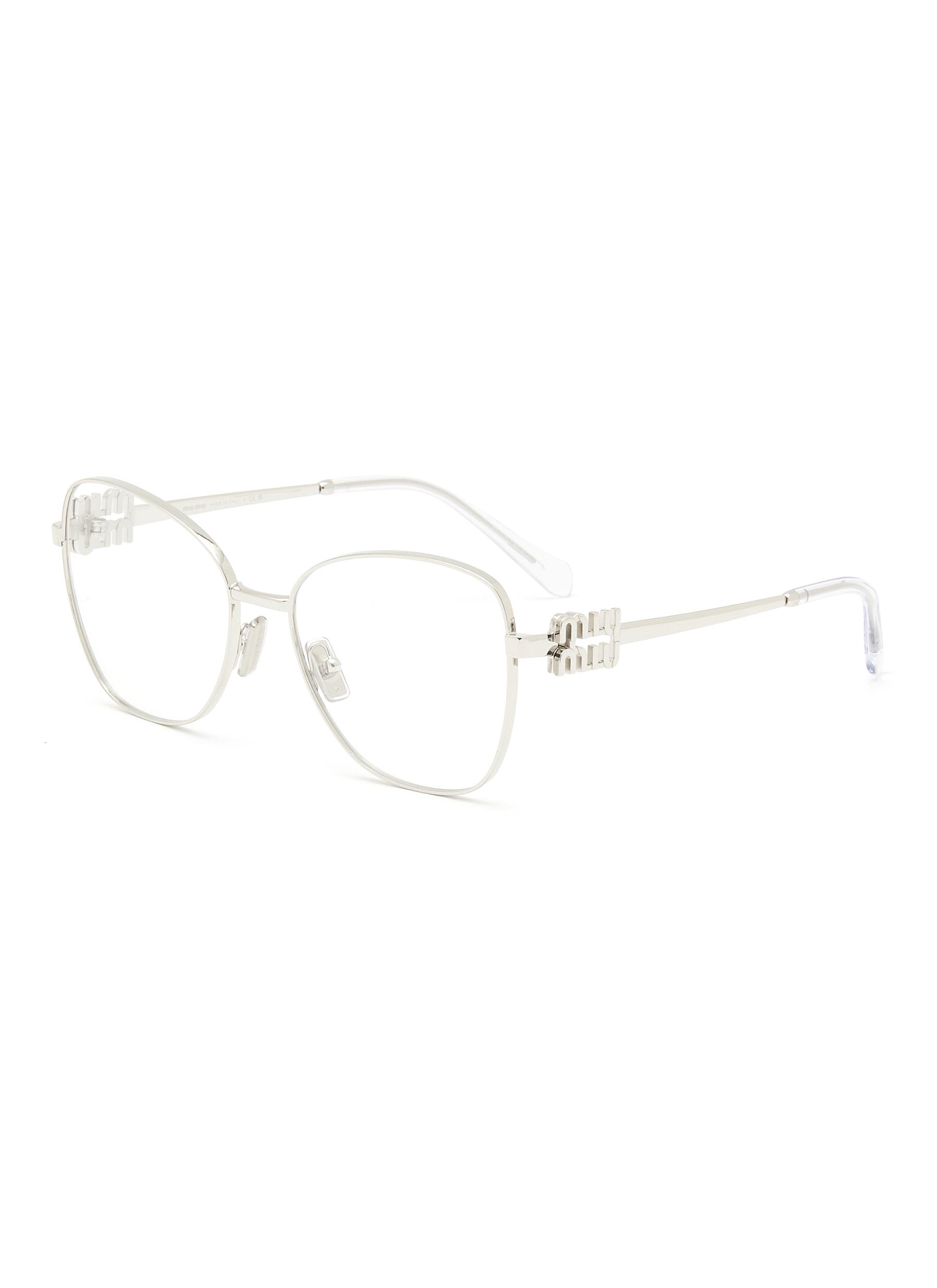 MIU MIU Metal Square Optical Glasses Women Lane Crawford