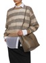 Figure View - Click To Enlarge - BRUNELLO CUCINELLI - Shoulder Strap Calfskin Bucket Bag