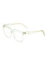 Main View - Click To Enlarge - PRADA - Acetate Rectangle Glasses