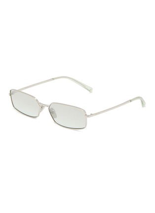 Main View - Click To Enlarge - PRADA - Metal Rectangle Sunglasses