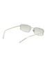 Figure View - Click To Enlarge - PRADA - Metal Rectangle Sunglasses