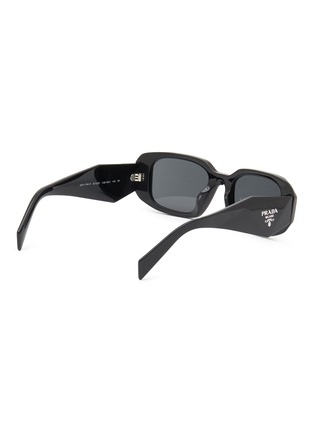 Figure View - Click To Enlarge - PRADA - Acetate Rectangle Sunglasses