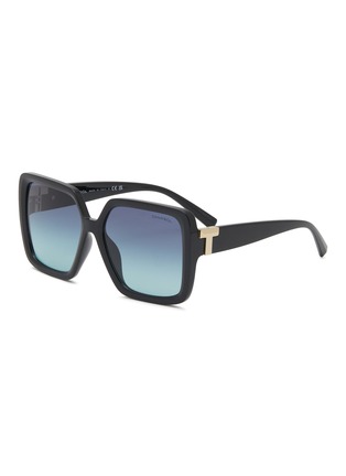 Main View - Click To Enlarge - TIFFANY - Acetate Sqaure Sunglasses