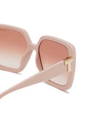 Detail View - Click To Enlarge - TIFFANY - Acetate Square Sunglasses