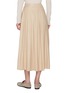 Back View - Click To Enlarge - PESERICO - Pleated High Rise Midi Skirt