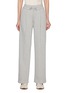 Main View - Click To Enlarge - PESERICO - Elastic Drawstring Waist Straight Leg Track Pants